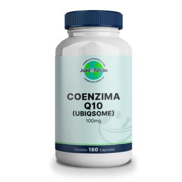 Imagem de Coenzima Q10 (Ubiqsome) 100mg - 180 Cápsulas - João Falcão