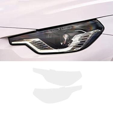 Imagem de Película de farol de carro para BMW Série 2 Coupe G42 2022 filme protetor de farol de carro luz frontal transparente escurecido adesivo de vinil