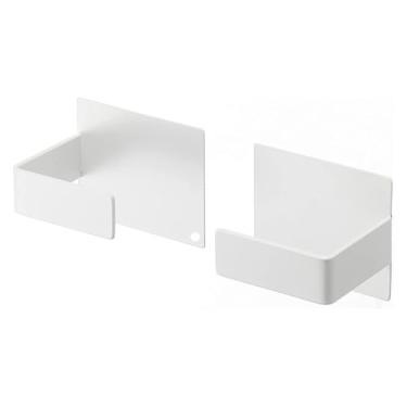 Imagem de Porta-toalhas de papel multiuso para armazenamento de papel toalha de cozinha entre rolos de cozinha fáceis de gerenciar e recipientes de lenços diversos