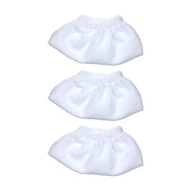 Imagem de Kit de 3 peças tecidos reposição para SC2 SC3 SC4 SC5 Toalhas algodão Capa bico Acessórios Esponjas limpeza microfibra laváveis