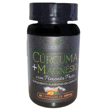 Imagem de Cúrcuma + Magnésio com Pimenta Preta - 60 Cápsulas - Bioklein-Masculino