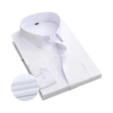 Imagem de Camisa Masculina Listrada de Algodão - Manga Comprida, Casual e Respir