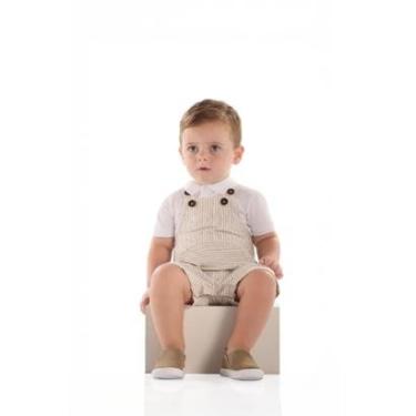 Imagem de Conjunto Polo Jardineira Quimby-Masculino