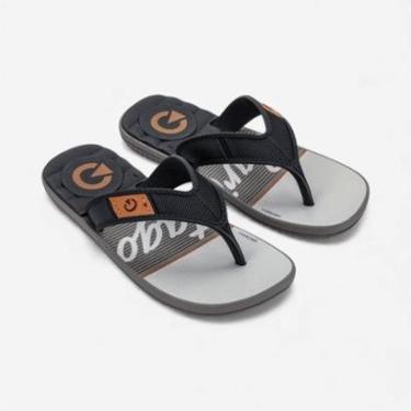 Imagem de Chinelo De Dedo Infantil Dakar Cartago Cinza-Masculino