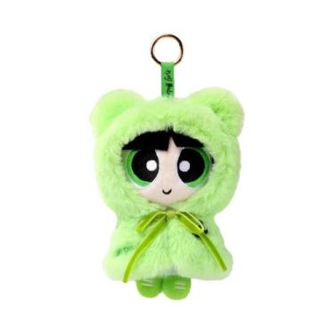 Imagem de Boneca De Pelúcia Anime Das Powerpuff Girls De 15cm Com Laço E Vestido