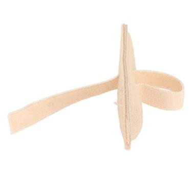 Imagem de Dioche Almofada de Dedo do pé Em Martelo Almofada de Apoio do Dedo pé Ajustável Confortável para Correção Aliviar a Pressão Suporte de Pressão Encaracolado Pano de (esquerdo)