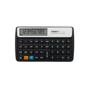 Imagem de Calculadora Financeira Truly Tr12c Platinum Algébrica