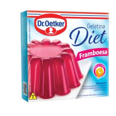 Imagem de Gelatina Diet Framboesa Dr.Oetker 12g