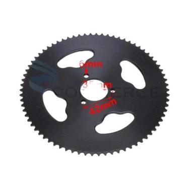 Imagem de Pinhão Traseiro 29MM T8F Para Mini Moto, Quadriciclo E Moto De Trilha,