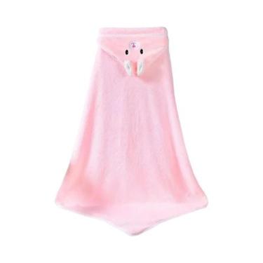Imagem de Toalha De Banho Com Capuz De Animais Em Desenho Animado Para Bebês Men