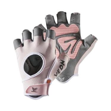 Imagem de Luvas De Levantamento De Peso Femininas Com Grip De Silicone Antiderra