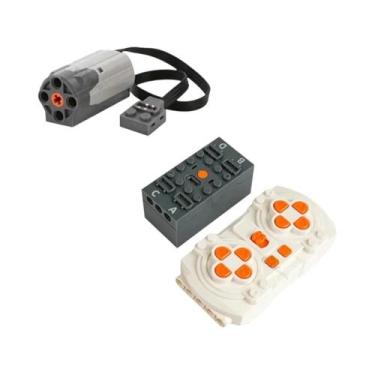 Imagem de Kit De Blocos De Construção Programáveis De 8 Velocidades Com Motor Se