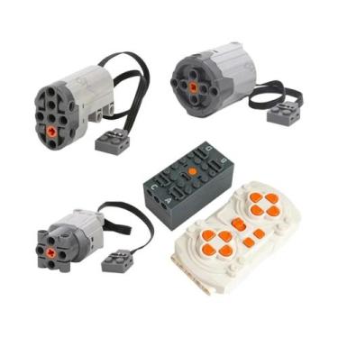 Imagem de Kit De Blocos De Construção Programáveis De 8 Velocidades Com Motor Se