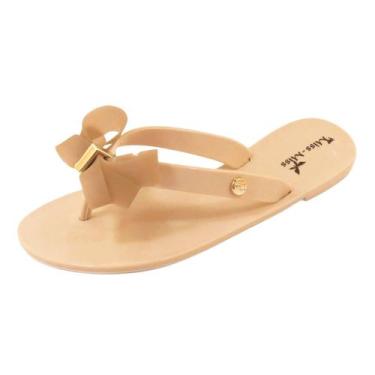 Imagem de Chinelo Rasteira Feminino COM LAÇO confortável Miss Miss Ref 10035, Ca