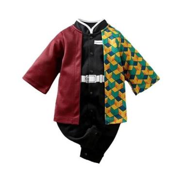 Imagem de Macacão De Algodão Para Bebê Recém-Nascido Com Manga Longa Estilo Capa