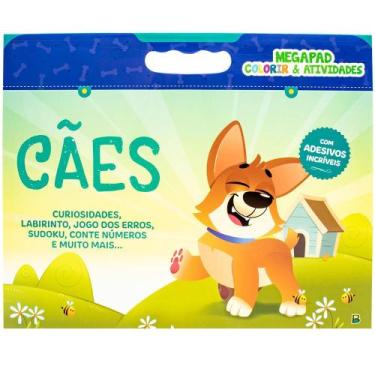 Imagem de Livro - Megapad - Colorir & Atividades: Cães