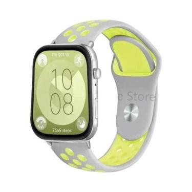 Imagem de Pulseira De Silicone Respirável Para Huawei Watch Fit 3, Acessórios Pa