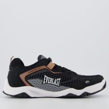 Imagem de Tênis Everlast Forceknit Low Preto e Marrom, 39