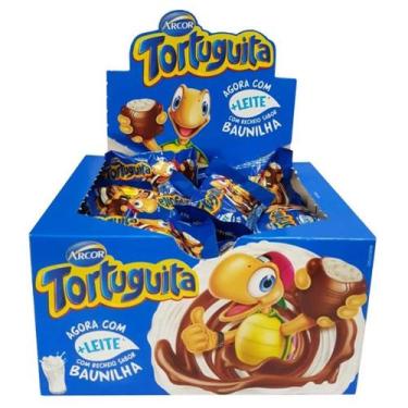 Imagem de Chocolate Tortuguita Ao Leite 24 Unidades 15,5g