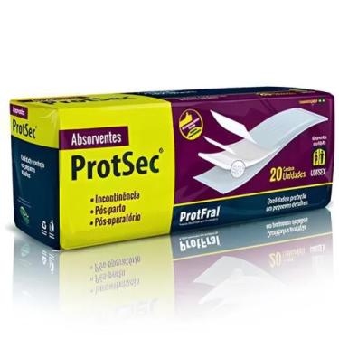 Imagem de Absorvente Protsec para Incontinência Moderada c/20 - Unissex - Protfr