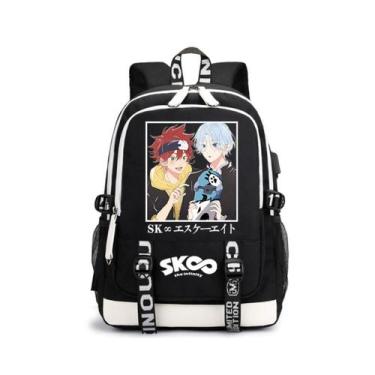 Imagem de Mochila SK8 Rekis Snows Cartoon Kids School Oxford 0,58 kg - Yiweisai