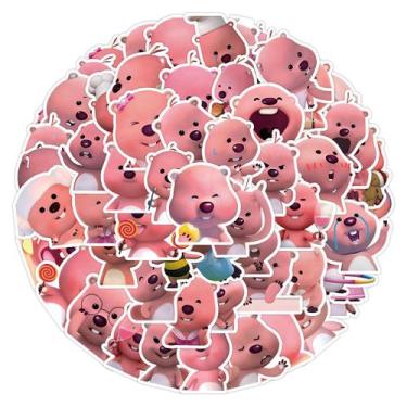 Imagem de Pacote de adesivos Loopys Anime 63 unidades de adesivos decorativos de