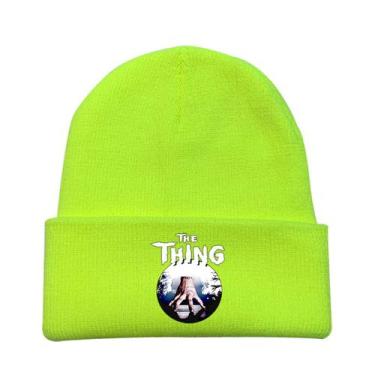Imagem de Chapéu de malha Wednesday Anime Winter Beanie de fibra acrílica - yiwe