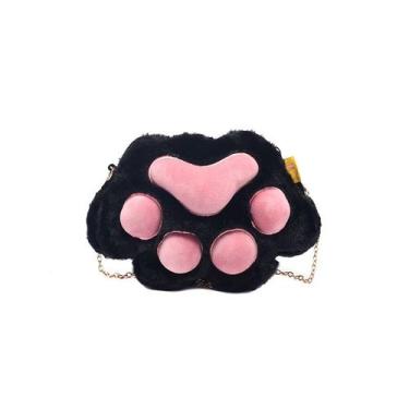 Imagem de Bolsa de mensageiro Cats Claws Cute Plush Anime Kids 26x8x18cm - Yiwei