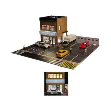 Imagem de Vitrine Para Carro Em Miniatura Escala 1:64 Com Iluminação LED G FANS 