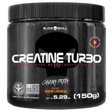 Imagem de Creatine Turbo (150g) - Sabor: Laranja - Black Skull