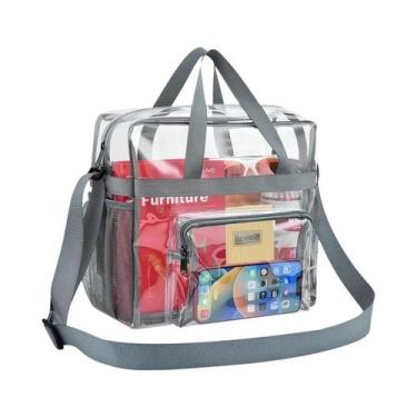 Imagem de Bolsa De Viagem Transparente De Grande Capacidade Em PVC, Portátil, Fá