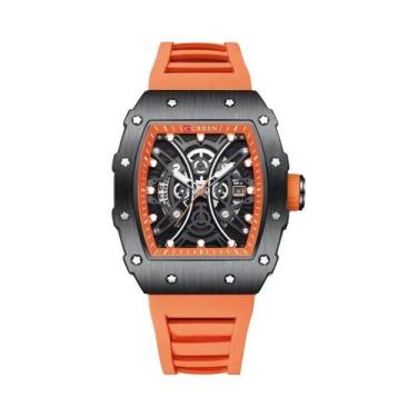 Imagem de Relógio De Quartzo Masculino CURREN 8438 Com Pulseira De Silicone À Pr