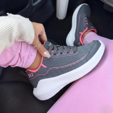 Imagem de Tênis Feminino Esportivo Academia Caminhada Confortável Leve - Sandstr