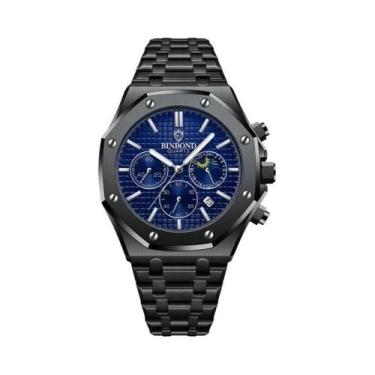 Imagem de Relógio Masculino À Prova d'Água Com Cronógrafo Luminoso BINBOND 0161,