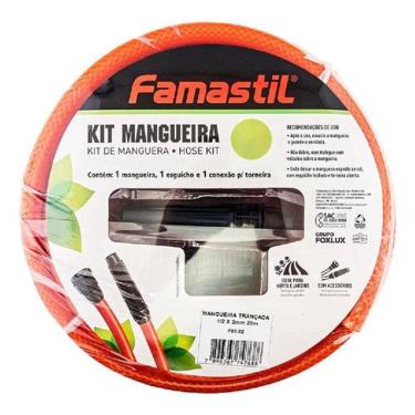 Imagem de Mangueira Trançada Famastil 20m Esguicho + Conector