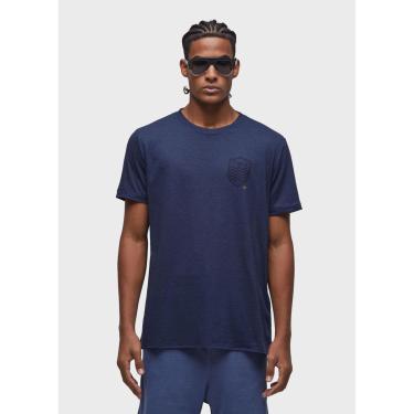 Imagem de T-shirt light brasão white edition OSKLEN-Masculino