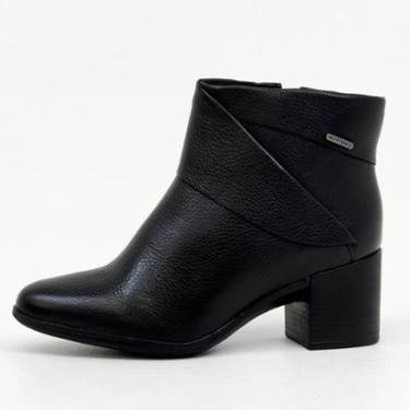 Imagem de Bota Bottero Cano Curto Salto Bloco Feminina-Feminino