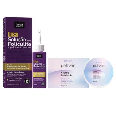 Imagem de Tratamento Foliculite Barba Esfoliante E Solução Desencravar - Bio Sof