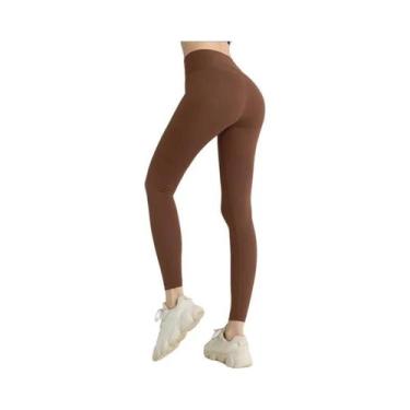 Imagem de Leggings Femininas De Comprimento Total Para Fitness, Confortáveis E A