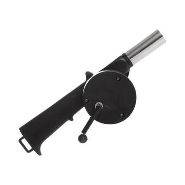 Imagem de Soprador De Ar Portátil Com Manivela Para Churrasco, Ideal Para Cozinh