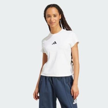 Imagem de Camiseta Adidas Baby Look ZNE Feminina-Feminino