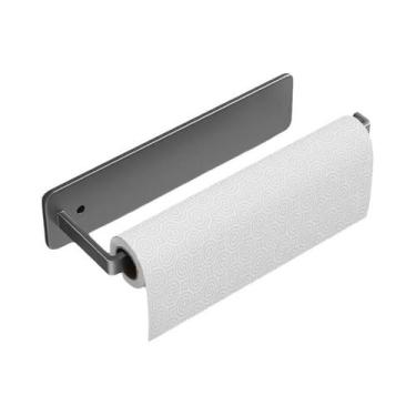 Imagem de Suporte Adesivo Sem Furos Para Papel De Cozinha, Banheiro, Guardanapos