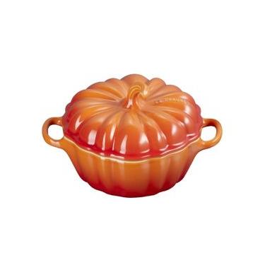 Imagem de MINI COCOTTE ABOBORA LE CREUSET 350ML/10CM EM CERÂMICA LARANJA 81814350900003