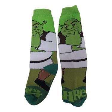Imagem de Meias Divertidas Shrek Fiona Filme Infantil Personagens - GAC VARIEDAD