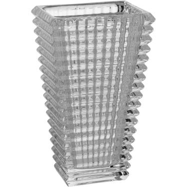 Imagem de VASO DECORATIVO ENFEITE PLANTA VIDRO 18x8x10cm TRANSPARENTE