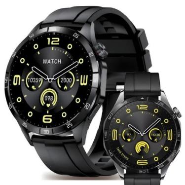 Imagem de Smartwatch Microwear GT4 MAX AMOLED , NFC, GPS, Monitor de Saúde e Cha