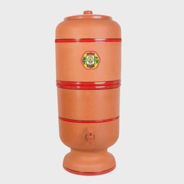 Imagem de Filtro De Barro São Pedro 6 Litros Com 1 Vela, NÃO POSSUI, Outro