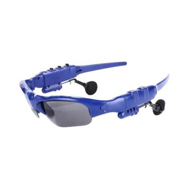 Imagem de Óculos De Sol Polarizados Bluetooth Com Fone De Ouvido Sem Fio, Proteç