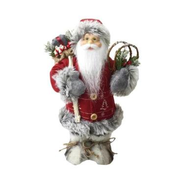 Imagem de Boneco De Pelúcia Papai Noel De 12 Polegadas, Decoração Para Árvore De