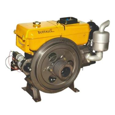Imagem de Motor Diesel 22CV Estacionário Partida Elétrica Termossifão Refrigerad